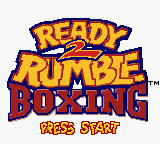 Ready 2 Rumble Boxing (USA) Title Screen